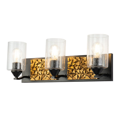 Bocage3LightBlackAndGoldBathBar