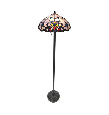 Chloe Stained Glass Floor Lamp