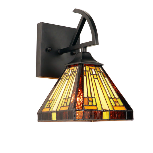 Chloe Stained Glass Wall Sconce