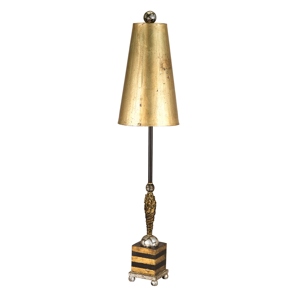 LucasMcKearnNomaLuxeBuffetTableLampBlack&GoldStripes